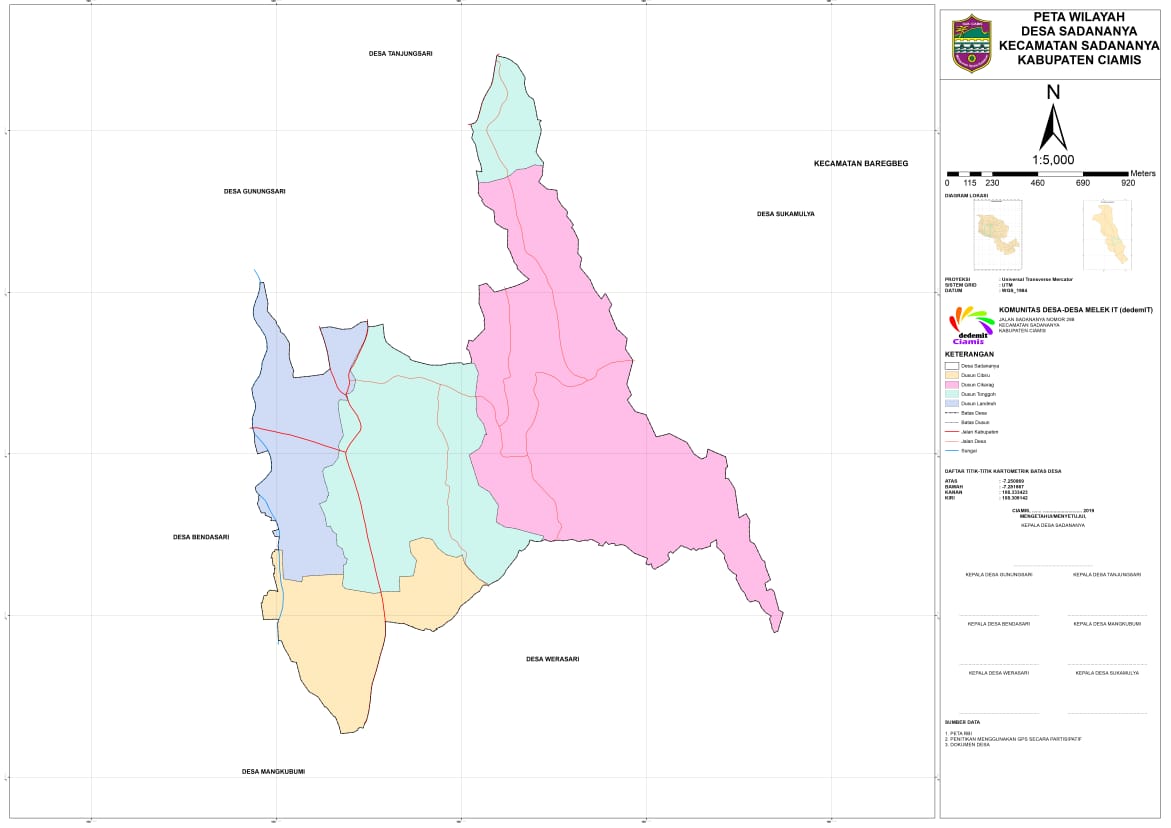 POTENSI DESA SADANANYA